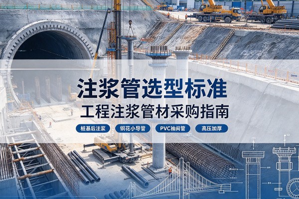 昆山注浆管选型标准