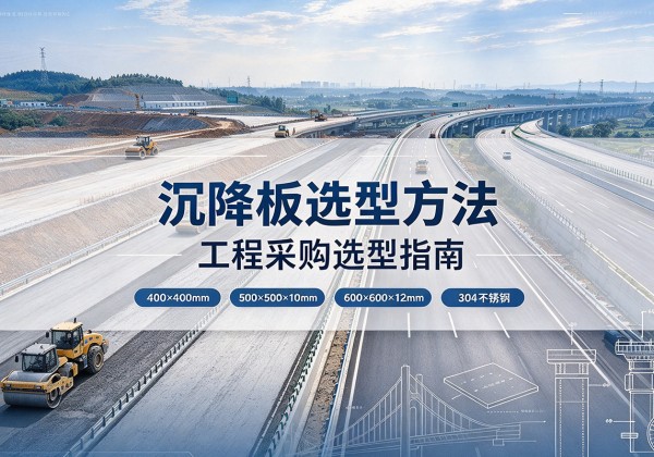 昆山沉降板选择方法