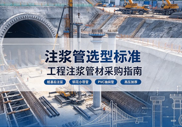昆山注浆管选型标准